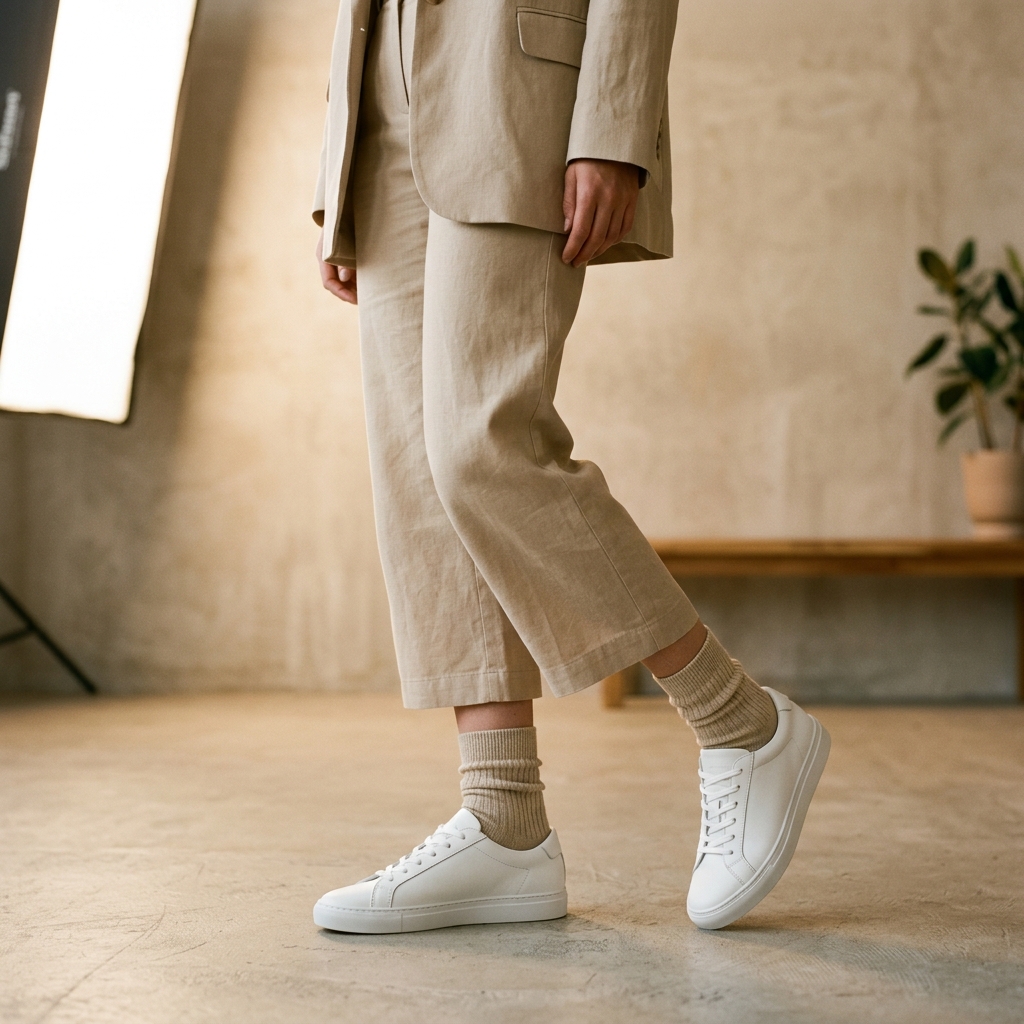 Beige Sneakers